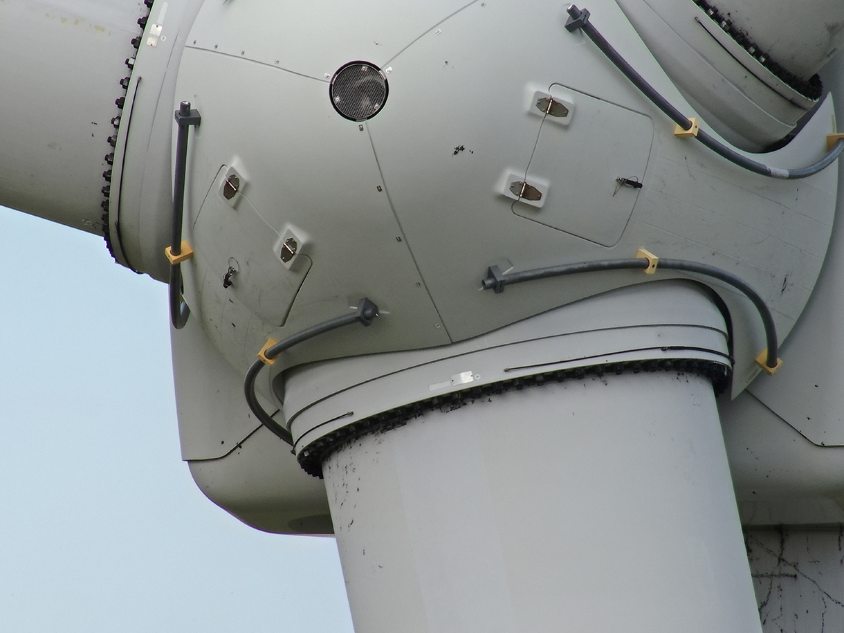 Drone-assisted wind turbine Inspections by Blue Link Drones in Red Deer, Alberta